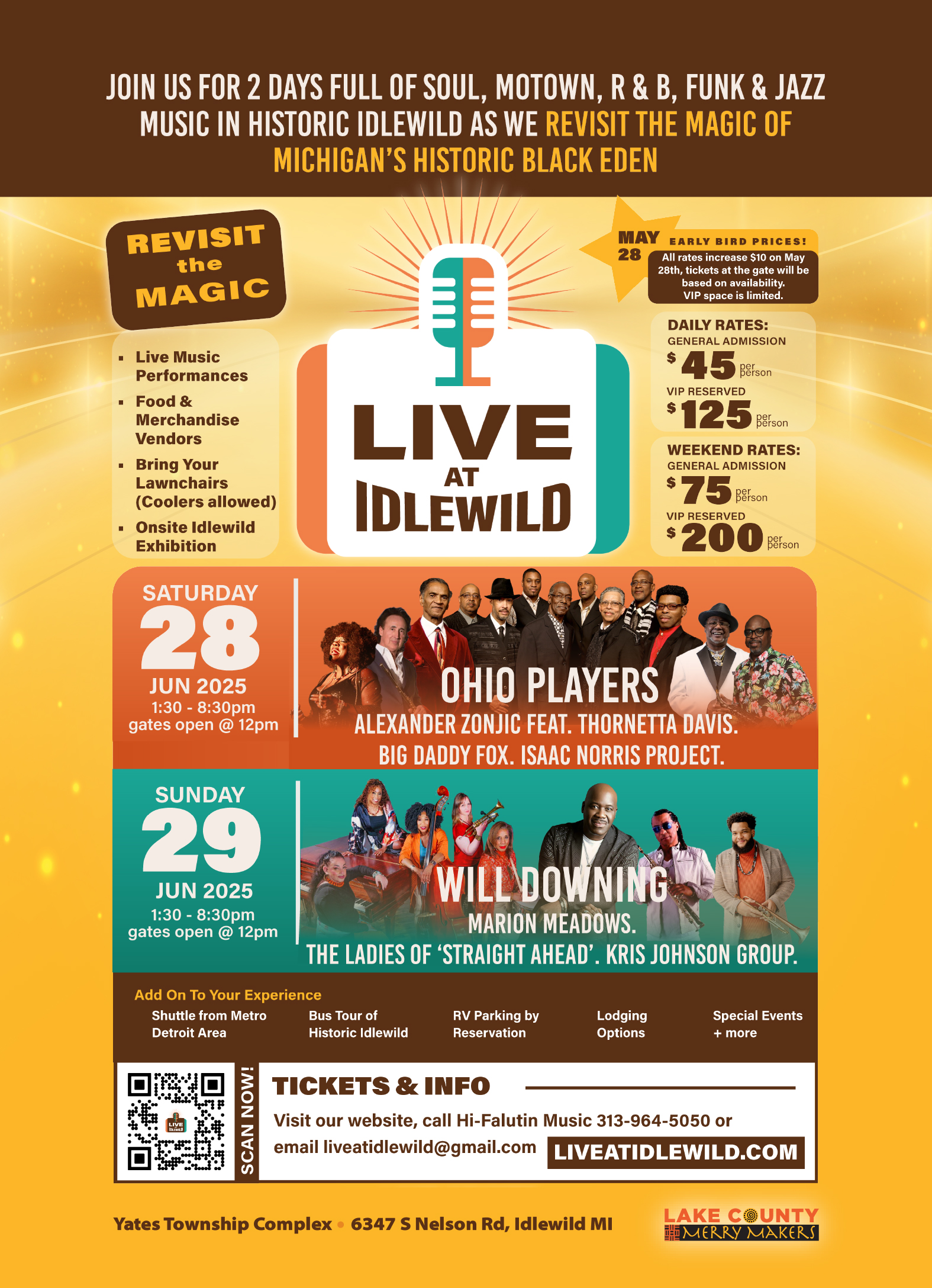 LAI 25 Main - 5x7 schedule print-01 Live at Idlewild Festival 2025